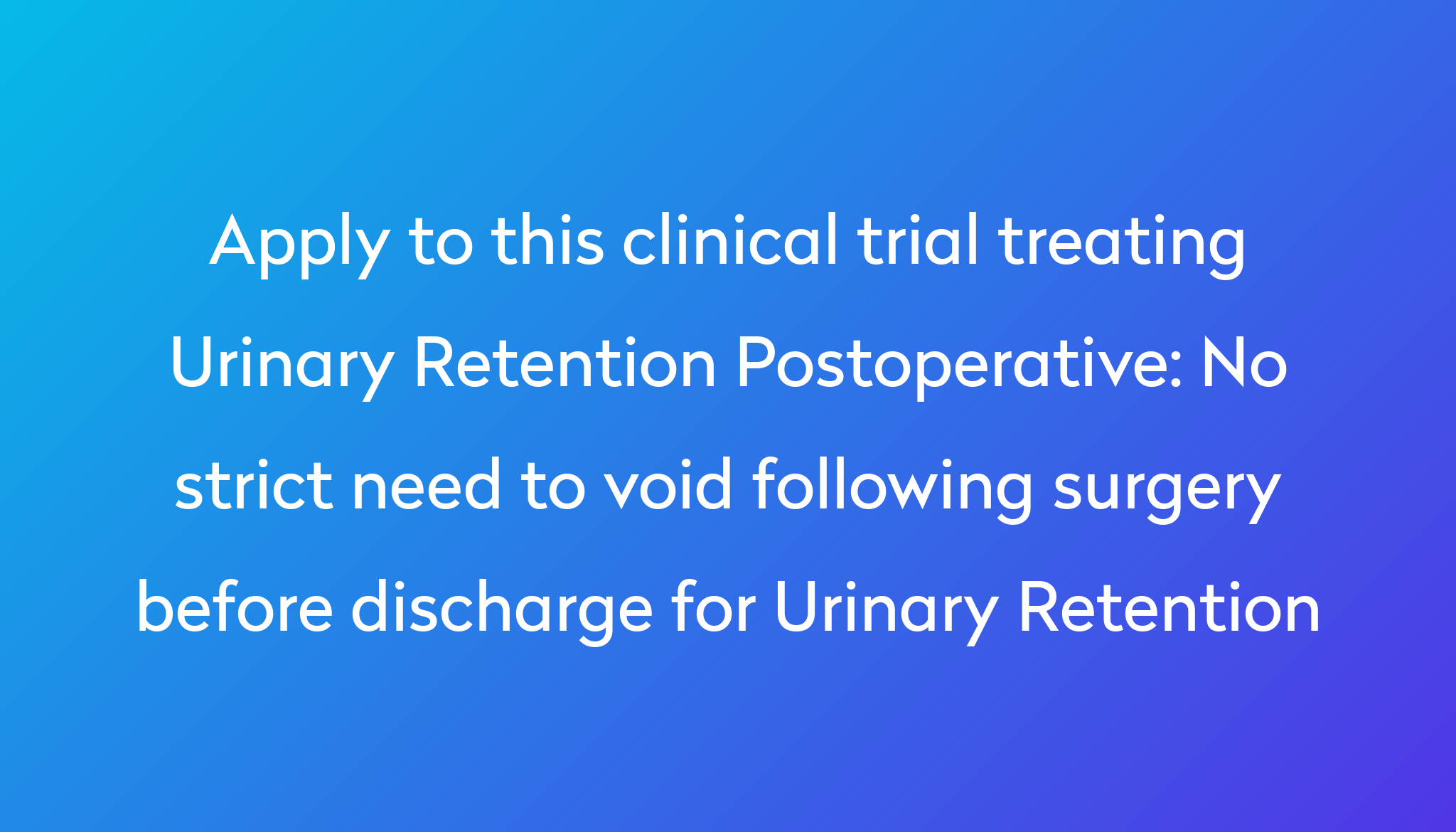 no-strict-need-to-void-following-surgery-before-discharge-for-urinary